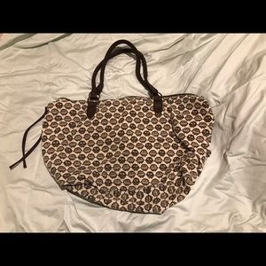 Large brown owl tote!!